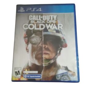 Call Of Duty Black Ops Cold War Video Game Disc PS4